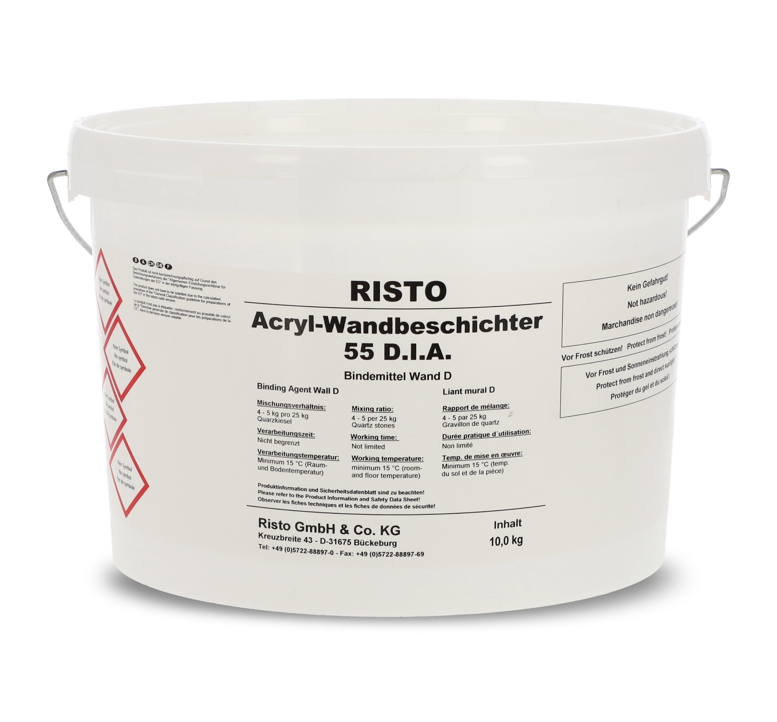 RISTO Acryl Wandbeschichter Typ 55.D.I.A. Innenbereich